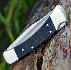 Buck Knives Buck 110BKSA Auto Elite, 3.75" S30V Plain Blade, G-10 Handle -Knife Sale Store 0110bksa.1 19631.1566585920