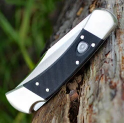 Buck Knives Buck 110BKSA Auto Elite, 3.75" S30V Plain Blade, G-10 Handle -Knife Sale Store 0110bksa.2 62293.1566585920