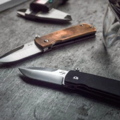 Boker Plus Shamsher A/O- Copper (1.9" D2 Satin) 01BO362 -Knife Sale Store 01bo361 362.1 39465.1651344030