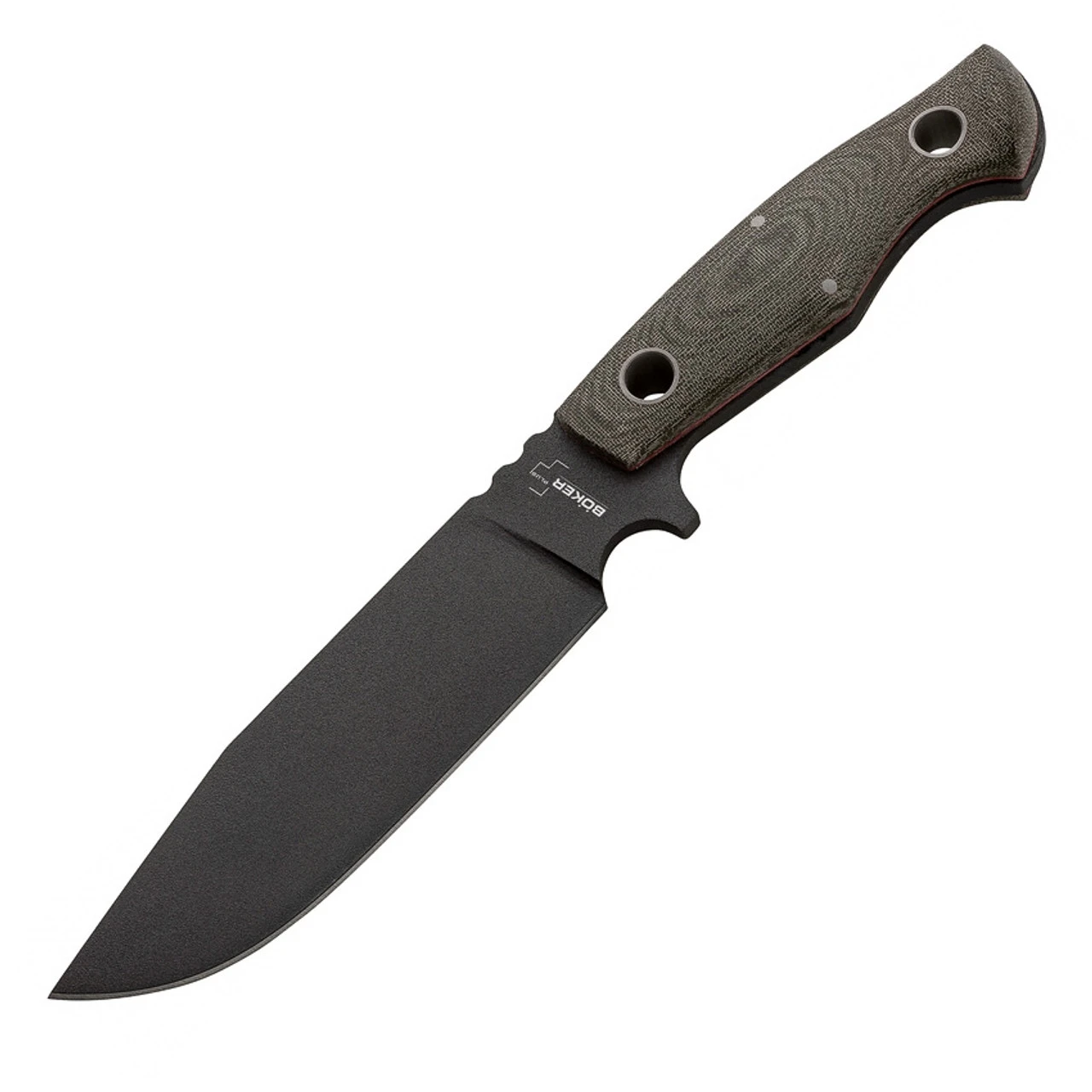 Boker Plus 02BO293 Rold SK5, 6.2" SK5 Plain Blade, Green Micarta Handle 3 Boker Plus 02BO293 Rold SK5, 6.2" SK5 Plain Blade, Green Micarta Handle