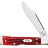 Case Mini Copperlock 10307- Pocket Worn Corn Cob Jig Old Red Bone (61749L SS) -Knife Sale Store 10307 C SP Knife 101 61749L SS Mini Copperlock MAIN 80839.1678904619