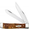 Case Trapper 11540 Autumn Maple Burl Wood (7254 SS) -Knife Sale Store 11540 53406.1636470201