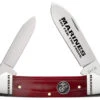 Case Canoe 13200 United States Marine Corps Smooth Red G-10 Handle (102131 SS) -Knife Sale Store 13200 40804.1617302726