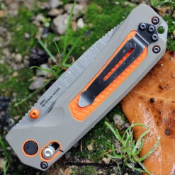 Benchmade Grizzly Ridge - Gry/Org Grivory (3.5" CPM-S30V) 15061 -Knife Sale Store 15061.2 39204.1660055749