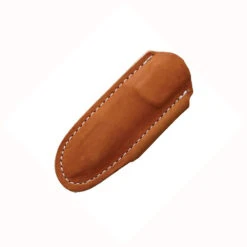 Bradford Guardian 3.5 Tanto Stonewashed N690 Blade, 3D Black Canvas Micarta Handle W/Brown Leather Sheath -Knife Sale Store 1600194842.1280.1280 07870.1600195066