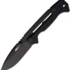 Cold Steel AD-15 CS-58SQBKBK, 3.5" CPM-S35VN Black Blade, Black G-10 Handle -Knife Sale Store 18 96438 Product Primary Image 96323.1665770569