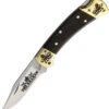 Buck 112 Kraken Ebony Wood (3.00" Satin 420) YH394 -Knife Sale Store 18 99667 Product Primary Image 89233.1664218788
