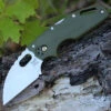 Cold Steel CS20LTG Tuff Lite, 2.5" AUS 8A SS Plain Blade, OD Green Grivory Handle