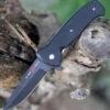 Al Mar S.E.R.E. 2020 Night Linerlock A/O 2206, 3.6" D2 Matte Black Titanium Plain Blade, G-10 Handle -Knife Sale Store 2206.1 35128.1598894874