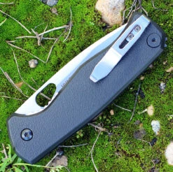 CRKT 2817 HVAS, 3.38" 1.4116 Plain Blade, Black GFN Handle -Knife Sale Store 2817.2 49098.1566585976