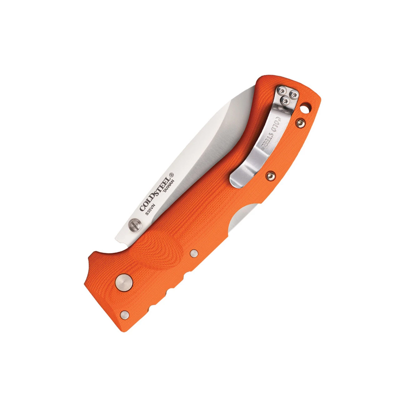 Cold Steel Ultimate Hunter Tri-Ad Lock - Orange G10 (3.5" S35VN) 30URY 4 Cold Steel Ultimate Hunter Tri-Ad Lock - Orange G10 (3.5" S35VN) 30URY - Image 2