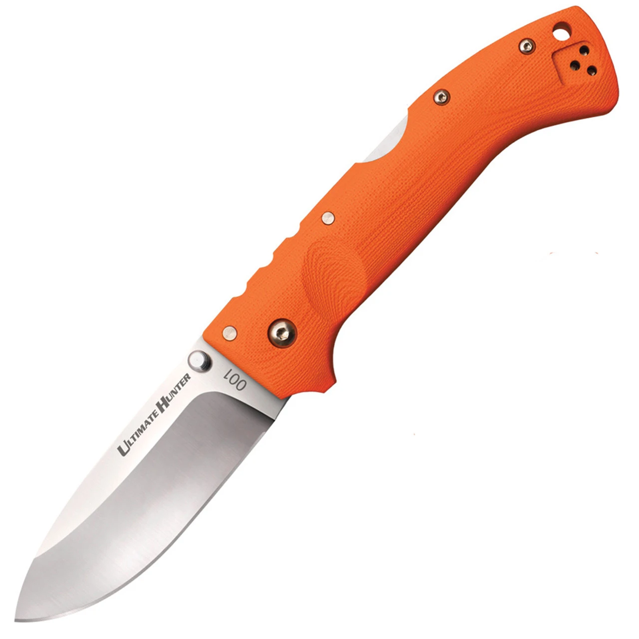 Cold Steel Ultimate Hunter Tri-Ad Lock - Orange G10 (3.5" S35VN) 30URY 3 Cold Steel Ultimate Hunter Tri-Ad Lock - Orange G10 (3.5" S35VN) 30URY