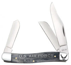 Case Medium Stockman 32405 U.S. Air Force Smooth Gray Bone (6347 SS)