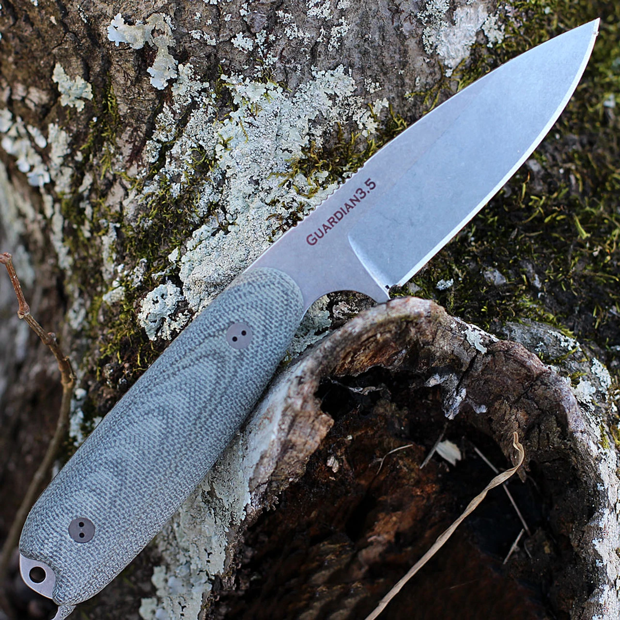 Bradford Guardian 3.5 - 3D Black Micarta (3.5" N690 Sabre SW) 3.5S-101 4 Bradford Guardian 3.5 - 3D Black Micarta (3.5" N690 Sabre SW) 3.5S-101 - Image 2