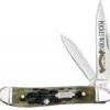 Case Peanut 38196 Pocket Worn® 25th Anniversary Olive Green Bone Handle (6220 SS) -Knife Sale Store 38196 40079.1625172029