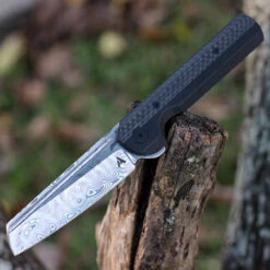 Arcform Darcform Slimfoot Folding - Ti/CF (3.5" Damasteel Sheepsfoot) 45326