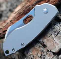 CRKT 5311 Pilar, 2.4" 8Cr13MoV Plain Blade, Stainless Handles -Knife Sale Store 5311.3 85099.1566585891