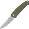 CRKT 5325 Tueto Assisted Opening, 3.28" 1.4116 Steel Satin Plain Edge, OD Green G10 Handle -Knife Sale Store 5325 21918.1610657012