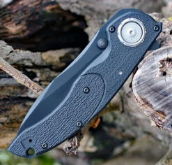 CRKT Linchpin Deadbolt Lock Veff CR5406K, 3.734" 1.4116 Combo Edge, Glass Reinforced Nylon Handle -Knife Sale Store 5406K.3 65286.1580413571