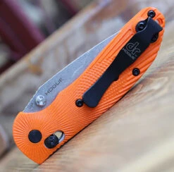 Doug Ritter Mini-RSK® MK1-G2 Knifeworks Exclusive - Orange/ Stonewashed. -Knife Sale Store 54194.2 33334.1588688954