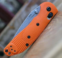 Doug Ritter Mini-RSK® MK1-G2 Knifeworks Exclusive - Orange/ Stonewashed. -Knife Sale Store 54194.3 41748.1588688954