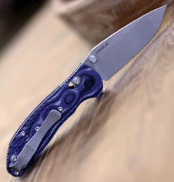 Doug Ritter Mini-RSK® MK1-G2 Knifeworks Exclusive - G-Mascus® Purple G-10/Stonewashed 8 Doug Ritter Mini-RSK® MK1-G2 Knifeworks Exclusive - G-Mascus® Purple G-10/Stonewashed -Knife Sale Store 54195 70242.1600198561