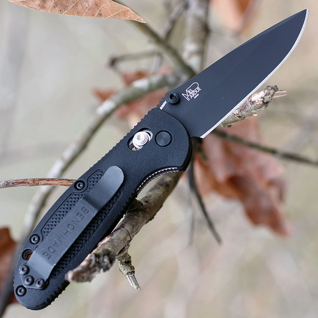Benchmade Mini Griptilian - Blk GTX (2.91" CPM-S30V) 556BK-S30V 4 Benchmade Mini Griptilian - Blk GTX (2.91" CPM-S30V) 556BK-S30V - Image 2