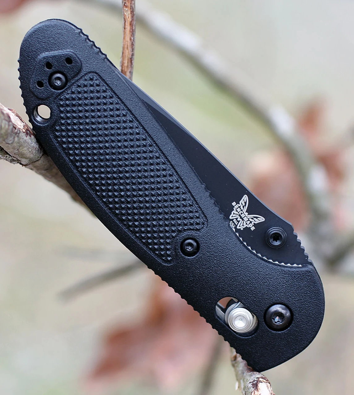 Benchmade Mini Griptilian - Blk GTX (2.91" CPM-S30V) 556BK-S30V 6 Benchmade Mini Griptilian - Blk GTX (2.91" CPM-S30V) 556BK-S30V - Image 4