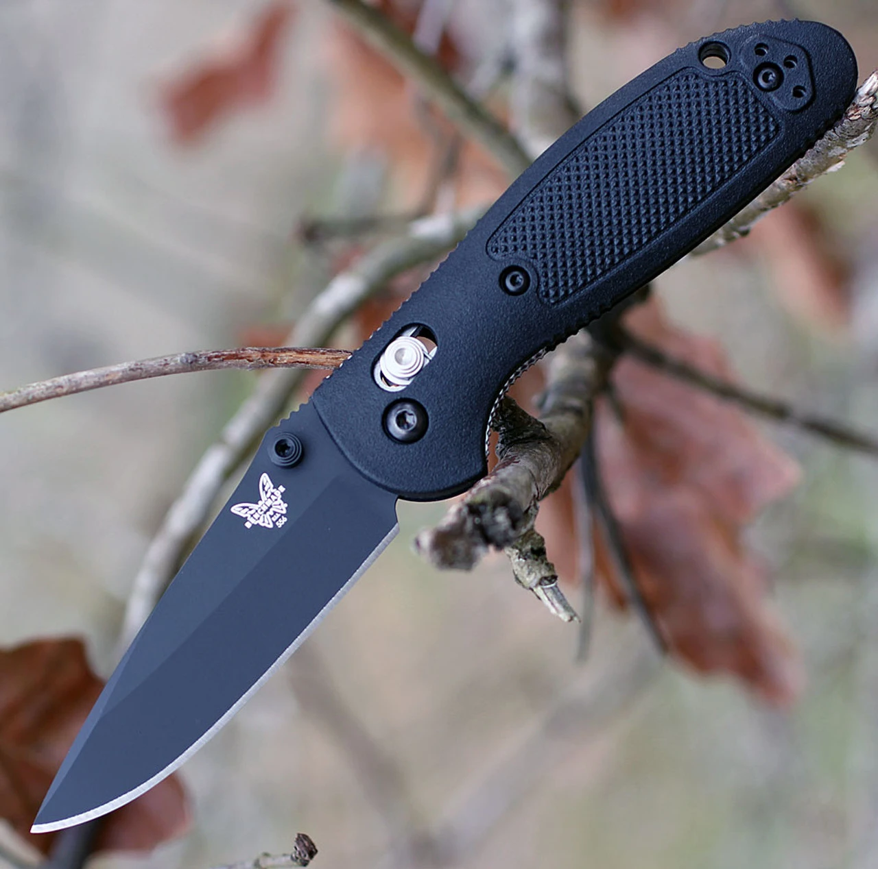 Benchmade Mini Griptilian - Blk GTX (2.91" CPM-S30V) 556BK-S30V 3 Benchmade Mini Griptilian - Blk GTX (2.91" CPM-S30V) 556BK-S30V