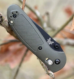 Benchmade Mini Griptilian 556SBKOD-S30V, 2.91" S30V Black Drop Point Combo Blade, OD Green Noryl GTX Handle 9 Benchmade Mini Griptilian 556SBKOD-S30V, 2.91" S30V Black Drop Point Combo Blade, OD Green Noryl GTX Handle -Knife Sale Store 556sbkod s30v.3 91813.1566586195