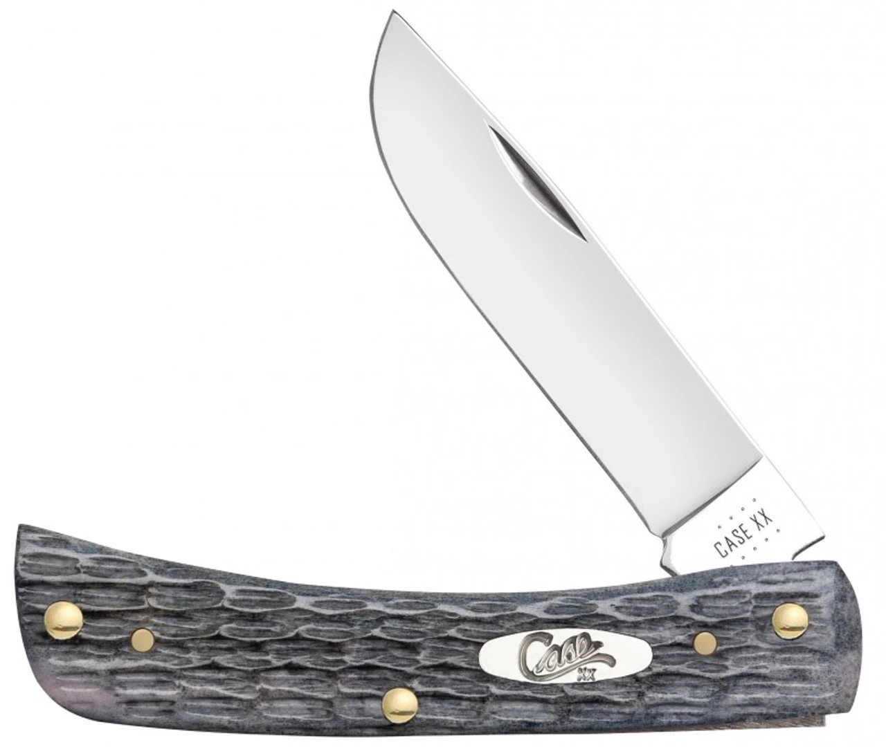 Case Sod Buster Jr. 58412 Pocket Worn Gray Bone Handle CV (6137 CV) 3 Case Sod Buster Jr. 58412 Pocket Worn Gray Bone Handle CV (6137 CV)