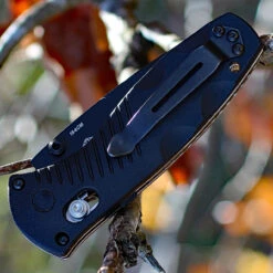 Benchmade Barrage 583BK, 3.6 In. 154CM Stainless Blade, Assisted Opening, Black Plain Edge -Knife Sale Store 585sbk.2 3 45266.1566585893