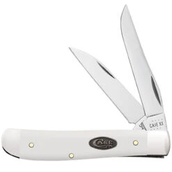 Case Mini Trapper 63965 - White Synthetic Handle (4207W SS)