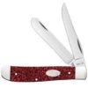 Case Mini Trapper 67005 - Ruby Stardust Kirinite (10207 SS) -Knife Sale Store 67005 94348.1668553102