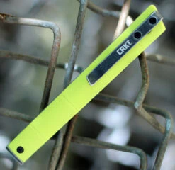 CRKT 7096YGK CEO BAMBOO Linerlock, 3.11" 8Cr13MoV Stonewashed Plain Blade, GRN Handle -Knife Sale Store 7096YGK.2 94755.1597765975