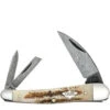 Case Seahorse Whittler 77464 - Vintage Bone (V6355WH DAM) Carbon -Knife Sale Store 77464 54247.1675964095