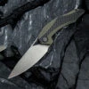 CIVIVI Plethiros-OD Green G10 W/ CF (3.45" Satin D2) C904B -Knife Sale Store 904b 87858.1675114725