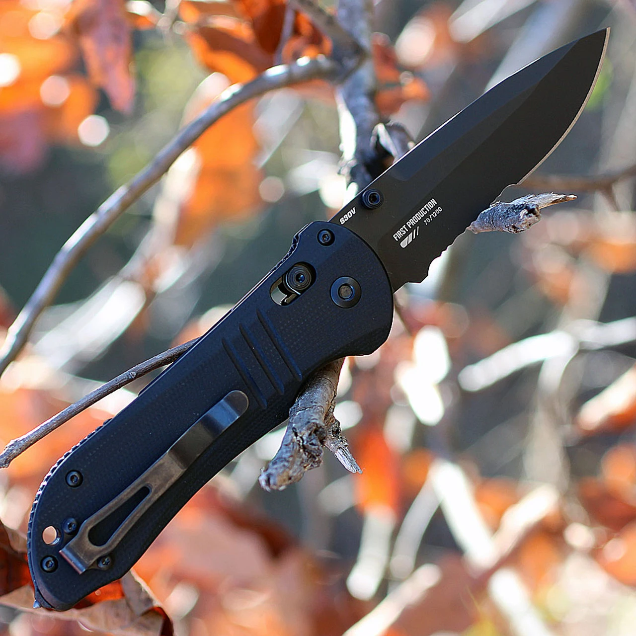 Benchmade Tactical Triage - Blk G10 (3.48" CPM-S30V) 917SBK 4 Benchmade Tactical Triage - Blk G10 (3.48" CPM-S30V) 917SBK - Image 2