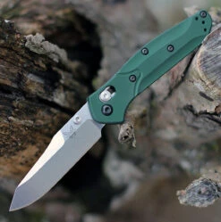 Benchmade Mini Osborne - Grn Alum (2.92" CPM-S30V) 945