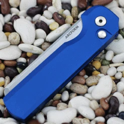 Arcform Slimfoot Automatic - Blue Alum (3.1" 154CM SW) ARC-061 -Knife Sale Store AF34855 07796.1653159430