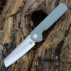 Arcform Slimfoot Folding - Ti / Gray G-10 (3.5" M390 Satin Sheepsfoot) ARC-121 -Knife Sale Store AF45157.1 34470.1650397807