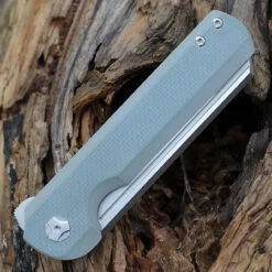 Arcform Slimfoot Folding - Ti / Gray G-10 (3.5" M390 Satin Sheepsfoot) ARC-121 -Knife Sale Store AF45157.3 99738.1650397807