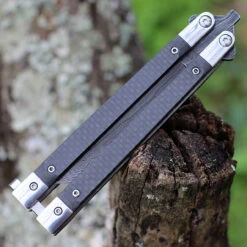 Bear & Son 30th Anniversary Butterfly - CF (4.1" Damascus) ANNCF17D -Knife Sale Store BCANNCF17D.2 79211.1639510228