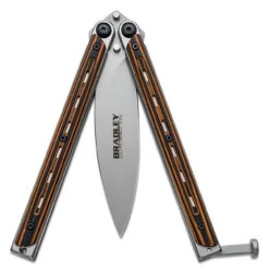 Bradley Kimura Balisong - Orange & Blk G10 (3.8" 154CM BB) BCC909 -Knife Sale Store BCC909 1 16788.1638553779