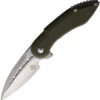 Begg Knives Mini Glimpse - Grn G10 (3.0" D2) BG006