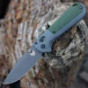 Benchmade Redoubt Gry/Grn Grivory (3.55" D2 BLK) 430BK -Knife Sale Store BM430BK.4 07605.1658255350
