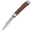 Boker Trapper Plumwood 112585, 3.35" C75 Carbon Steel, Plumwood Handle -Knife Sale Store BO112585 36828.1588190065