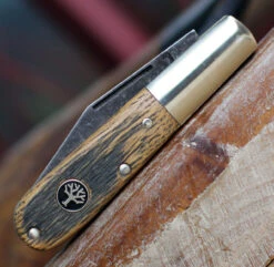 Boker Solingen Schloss Burg Barlow Oak Wood - Limited Edition 113941 -Knife Sale Store BO113941.2 18001.1598458848