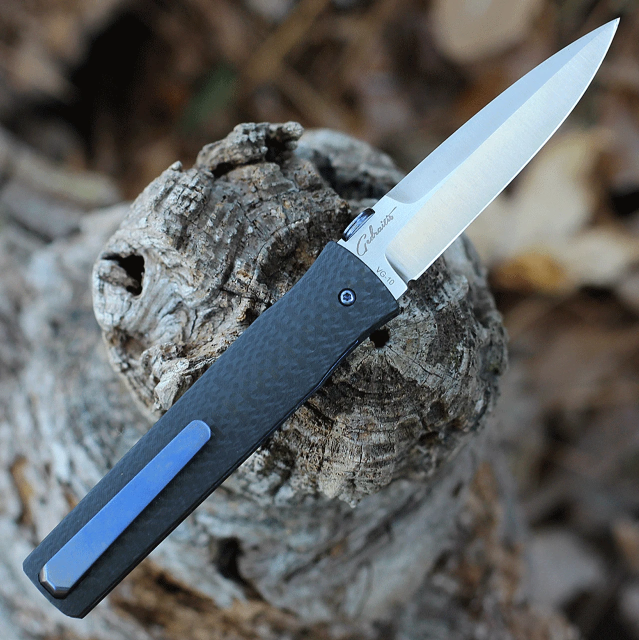 Boker Plus IcePick Dagger - Carbon Fiber (3.2" Satin VG-10) 01BO199 4 Boker Plus IcePick Dagger - Carbon Fiber (3.2" Satin VG-10) 01BO199 - Image 2