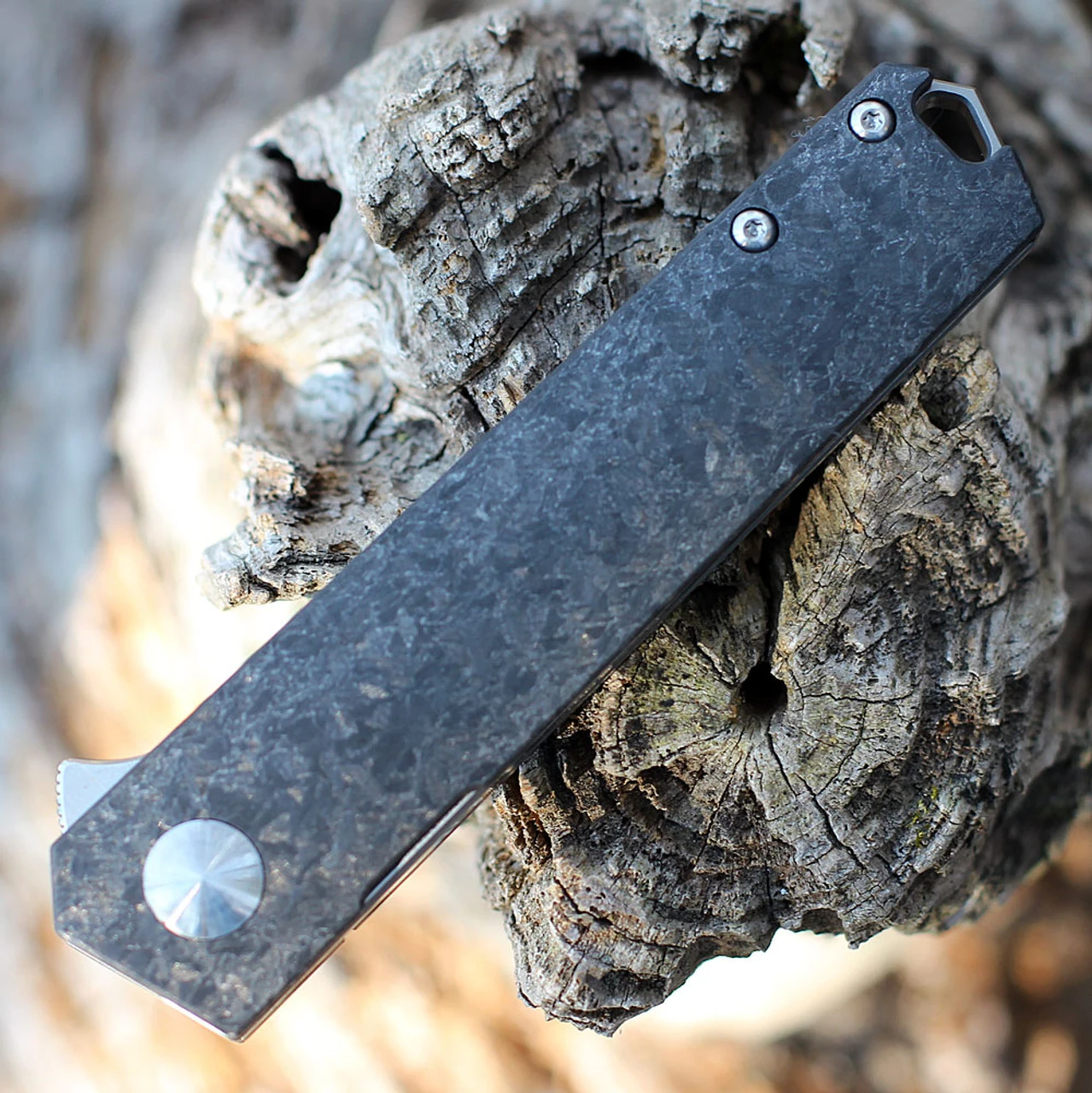 Boker Plus Kwaiken Compact Flipper Marble CF (3" D2 Satin) 01BO231 5 Boker Plus Kwaiken Compact Flipper Marble CF (3" D2 Satin) 01BO231 - Image 3